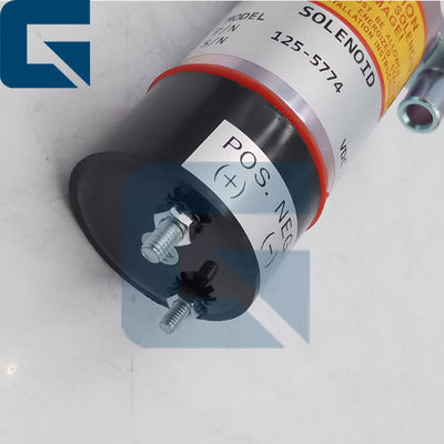 125-5774 1255774 Excavator Engine 3304 3306 Fuel Shutdown Solenoid Valve