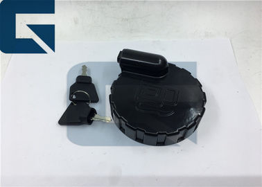 JCB Locking Fuel Tank Cap Excavator Accessories For JS200 Black Color