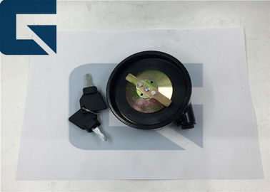 JCB Locking Fuel Tank Cap Excavator Accessories For JS200 Black Color