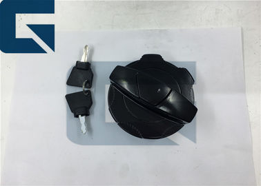 JCB Locking Fuel Tank Cap Excavator Accessories For JS200 Black Color