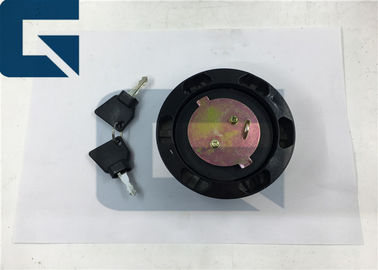 JCB Locking Fuel Tank Cap Excavator Accessories For JS200 Black Color