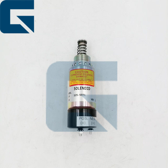 125-5771 Fuel Shutoff Solenoid 1255771 for 3114 3116 3126 Engine